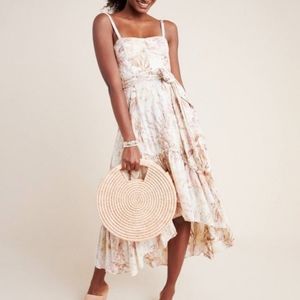 Anthropologie Adriana Strapless Dress